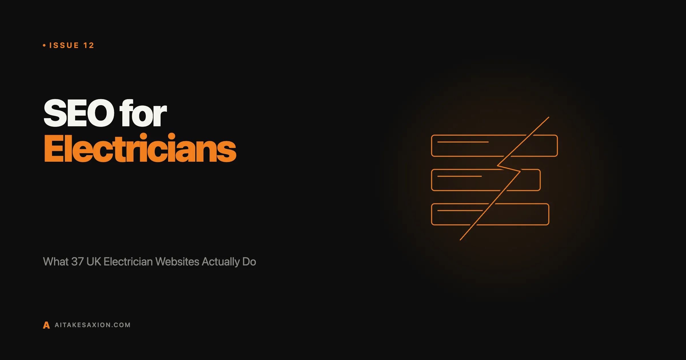 SEO for Electricians: What 37 UK Electrician Websites Actually Do