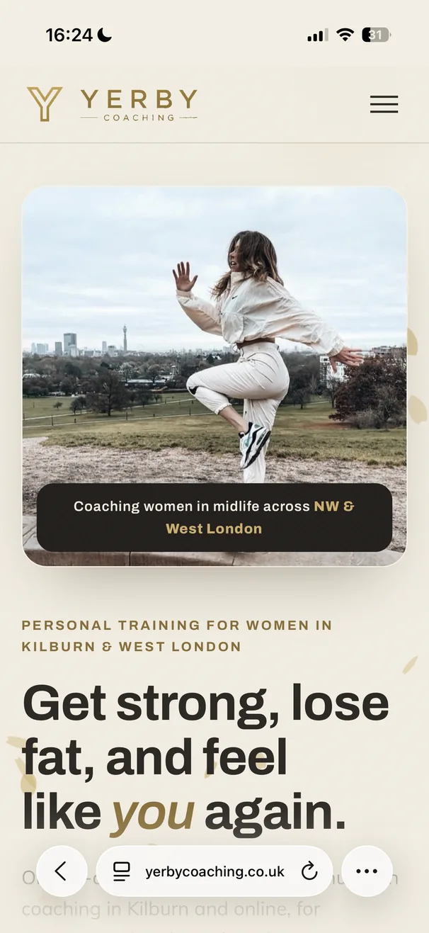 Yerby Coaching mobile